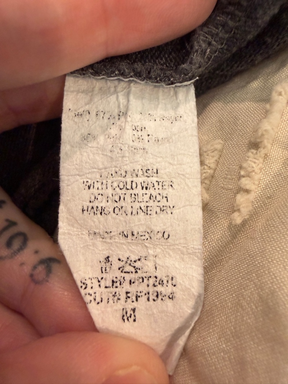 PERFECT PEACH Gray Tank-Size M - Picture 5 of 5